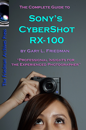 Sony Cyber-Shot RX-100 Book by Gary L. Friedman